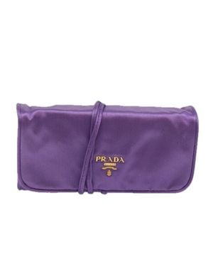 Prada Clutch Bag - Purple