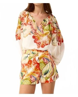 Marie Oliver Blanche Short - Red