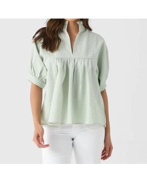 Never A Wallflower High Neck Top - Green