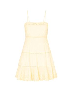 LoveShackFancy Zuri Dress - Natural