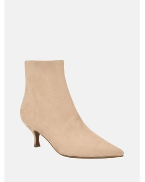 Guess Spar Kitten Heel Bootie - Natural
