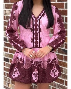 Anna Cate Harrison Dress - Purple
