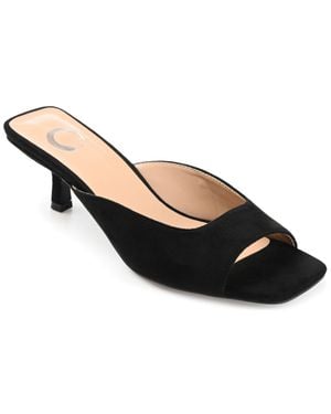 Journee Collection Apos;S Larna Medium And Wide Width Dress Sandals - Black