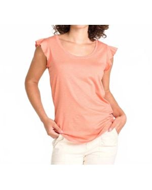 Toad & Co. Rufflita Ii Tee - Pink