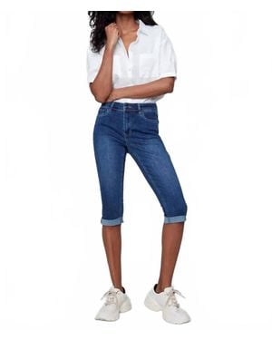 Charlie b Pedal Pusher Pants - Blue