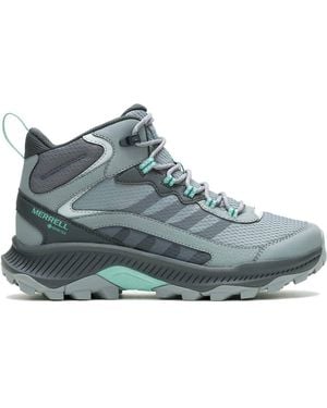 Merrell Speed Strike 2 Mid Waterproof Hiking Boots - Blue