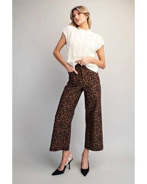 Eesome High-Rise Wide-Leg Pants - Multicolor