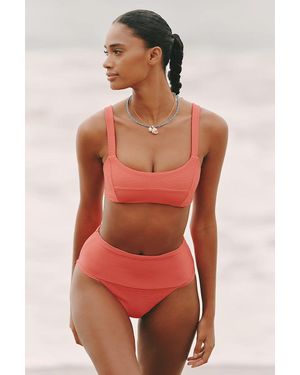 LSPACE Jess Bikini Top - Red