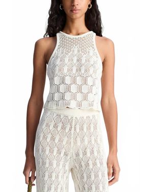 A.L.C. Rosa Sleeveless Top - White