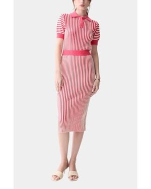DELUC Amarente Knit Skirt - Pink
