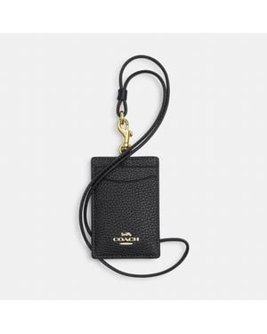 COACH Id Lanyard - Black