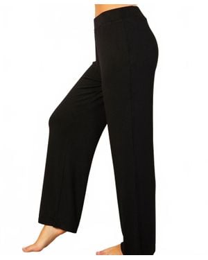 French Kyss Solid Lounge Pants - Black