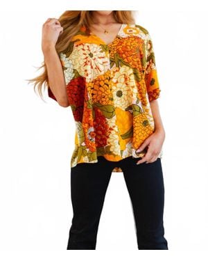 Jodifil Picking Blooms Blouse - Orange