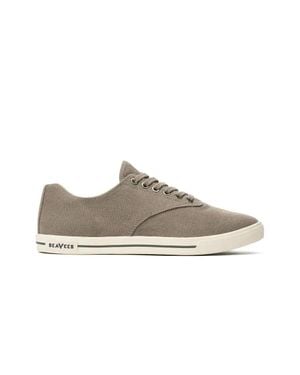 Seavees Hermosa Plimsoll Sneaker Lace Up Casual Shoes Jobb667 - Black