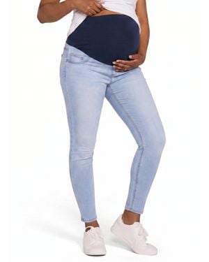 Motherhood Maternity Secret Fit Ankle Length Skinny Jeans - Blue