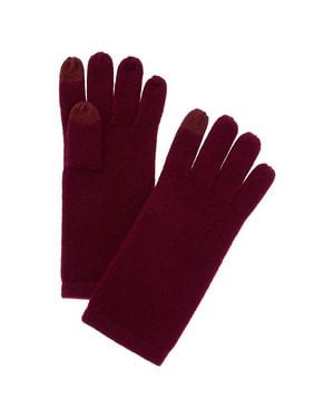 Phenix Cashmere Tech Gloves - Red