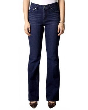Blue Revival Maya Mid Rise Denim Jeans - Blue