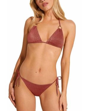 Vitamin A Elle Tie Side Bikini Bottom - Multicolor