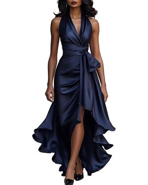 Dilireba Maxi Dress - Blue