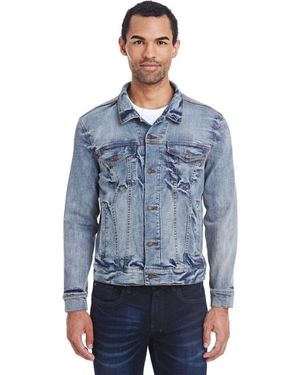 Threadfast Apparel Denim Jacket - Blue