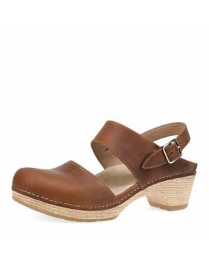 Dansko Lucia Clogs - Brown