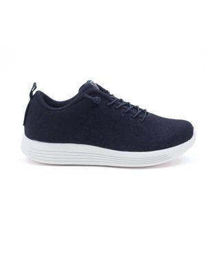 Woolloomooloo Cheviot Merino Wool Sneaker - Blue