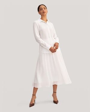 LILYSILK Classic Comfort Silk Shirt For - Natural