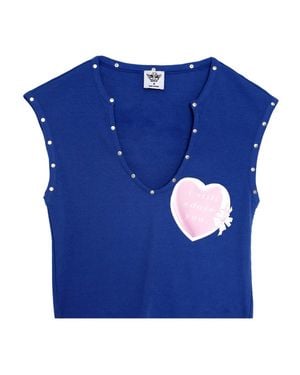 Boys Lie Adore You Rebel Tank Top - Blue