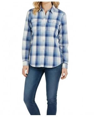 Eddie Bauer Mountain 2.0 Button Up Shirt - Blue