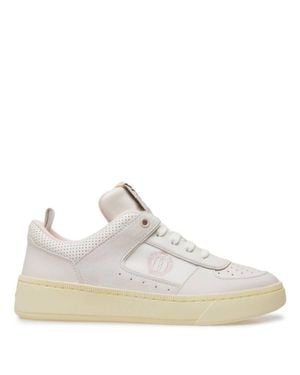 Bally Riweira Low-Top Leather Sneakers - White