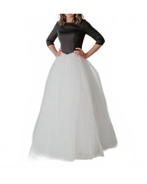 Madison James Skye Gown - Gray