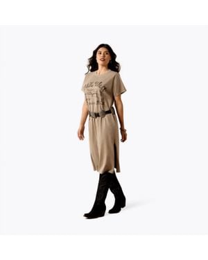 Ariat Bandito T-Shirt Dress - Natural