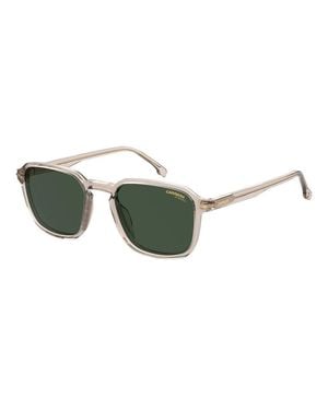 Carrera Sunglasses Square Full Rim, Nude Frame And Lens 328/S0Fwmqt - Green