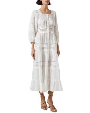 Linda Charm Maxi Dress - White