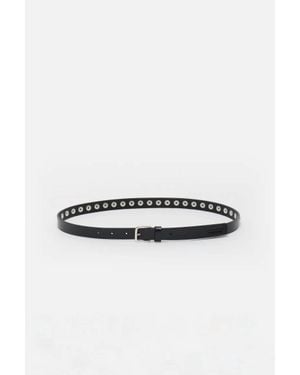 Closed Narrow Belt - Black