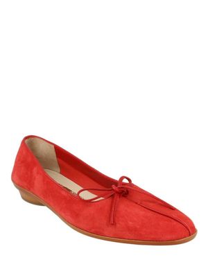 Ferragamo Cherie Ballet Flats - Red