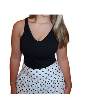 Kimberly C Onyx Tank Top - Black