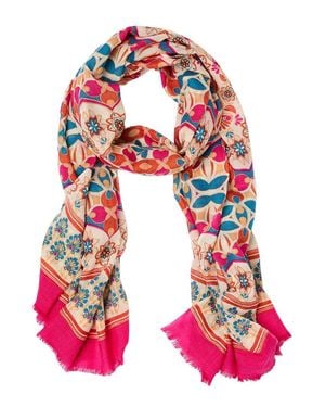 J.McLaughlin Reed Wool Scarf - Red