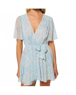 MISA Los Angles Kaila Dress - Blue