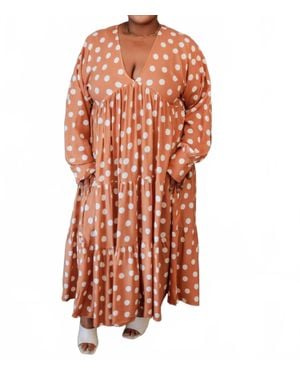 Blakeley Mable Midi Dress - Orange