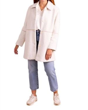 S'Edge Aspen Sherpa Coat - Blue