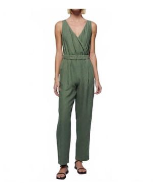 Nation Ltd Kiara V-Neck Jumpsuit - Green