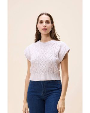 Cleobella Gigi Sweater - White