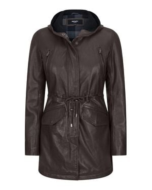 TruClothing Peacoat Hooded Jacket - Black
