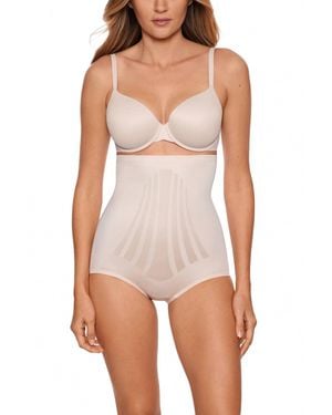 Miraclesuit Modern Miracle Lycra Fitsense Hi-Waist Brief - White