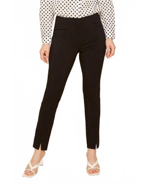Renuar Pull On Ankle Pant - Black