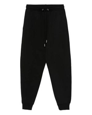 Ami Paris Elastic-Waistband Track Pants - Black