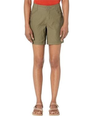 Prana Halle Ii Shorts W16-07 Slate Stretch Zip Fly Chino Erk335 ,Regular,W16-07) - Green