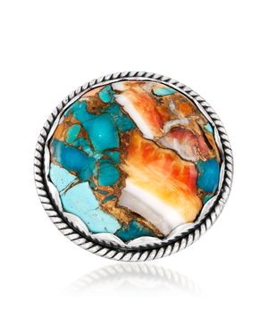 Ross-Simons Round Ring - Metallic