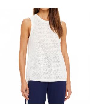 The Upside Chennai Knitted Tara Tank - White